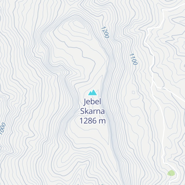 Map of Jebel Skarna