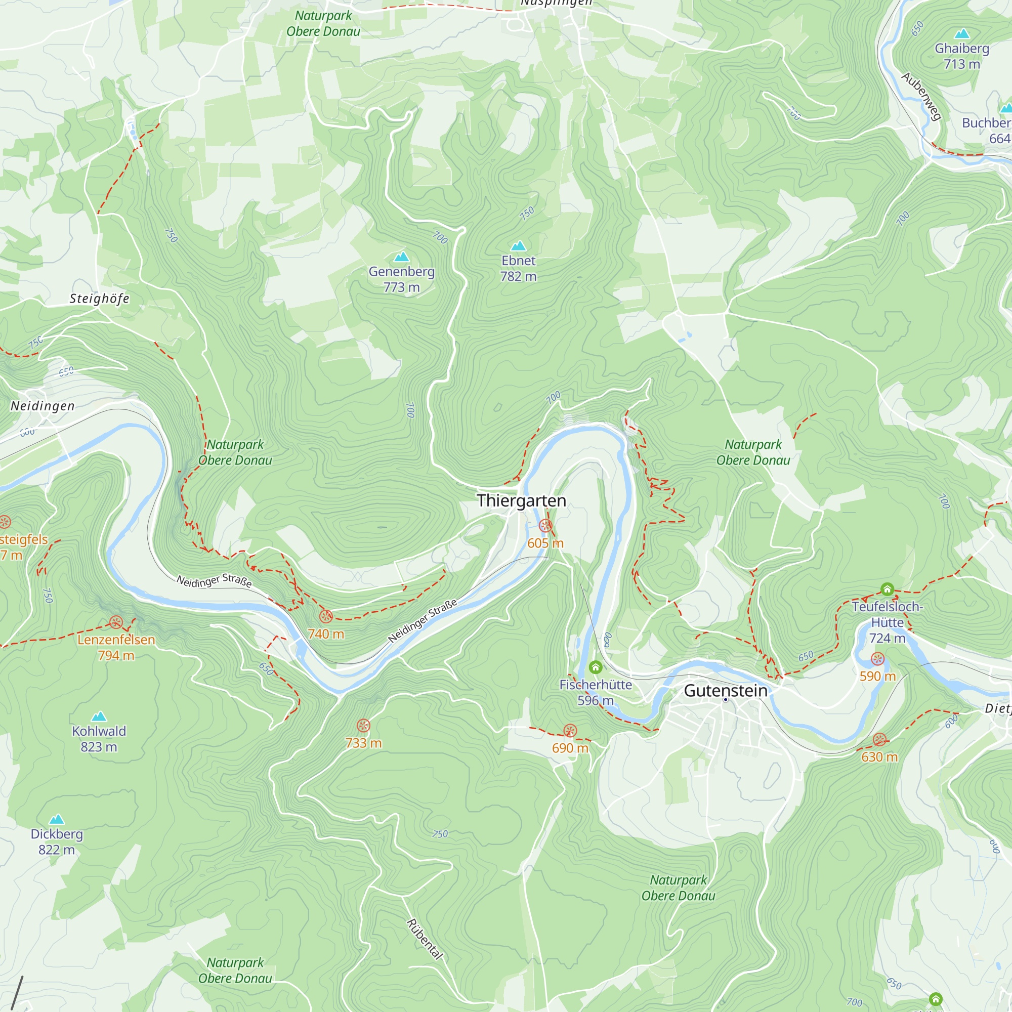 Berghaus map