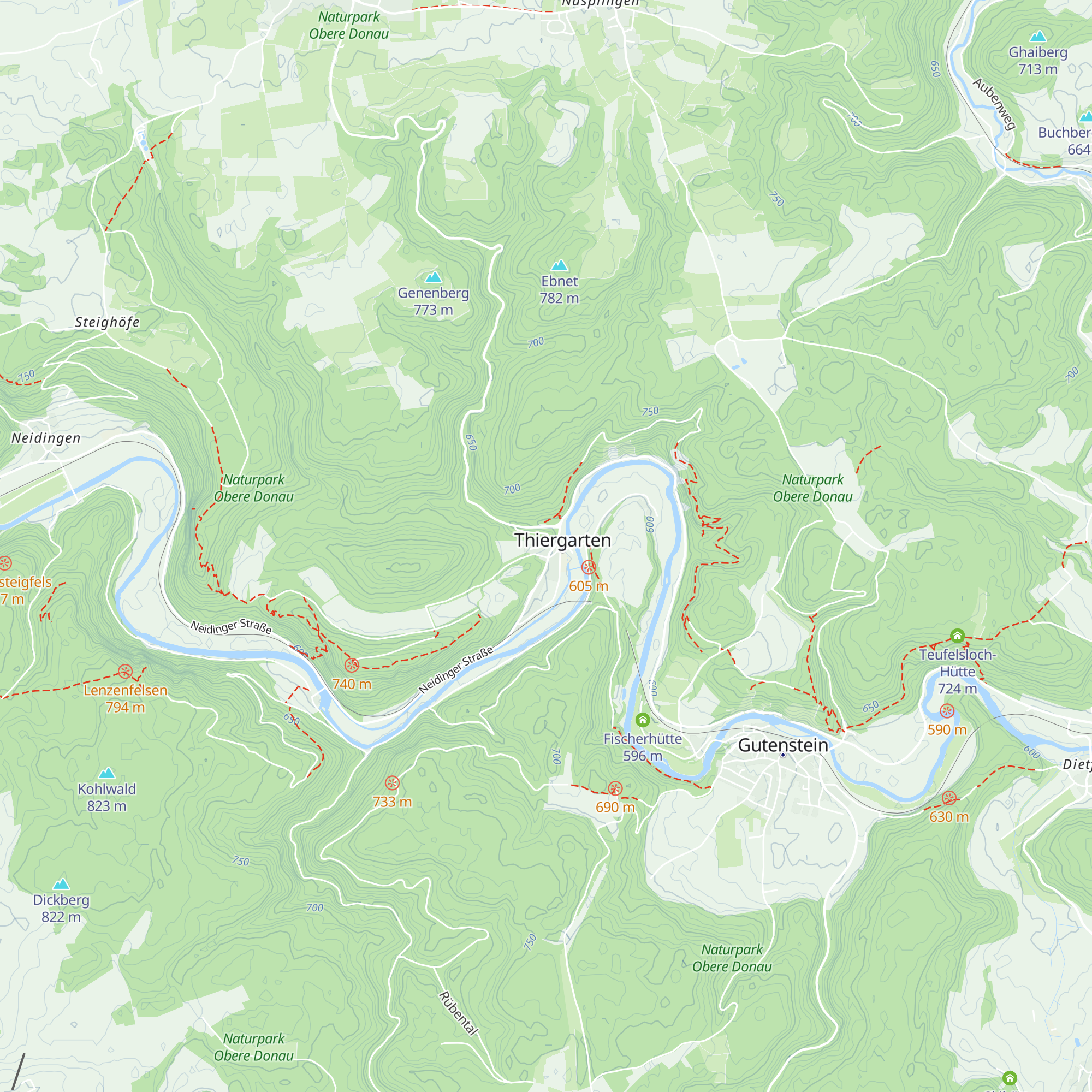 Berghaus map