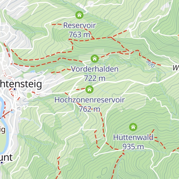 Map of Hochzonenreservoir