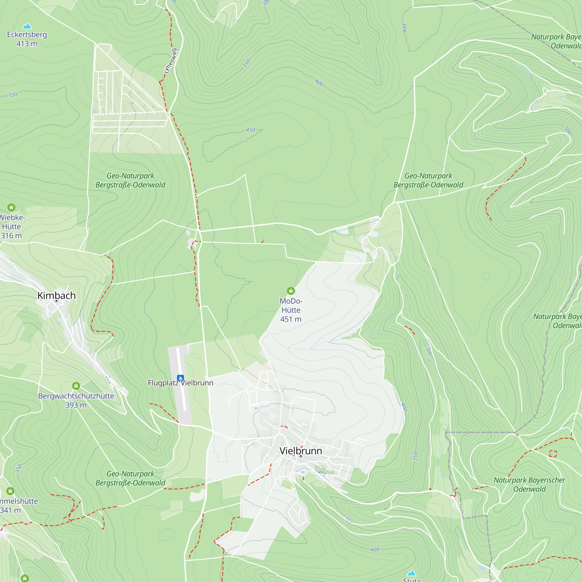MoDo-Hütte map