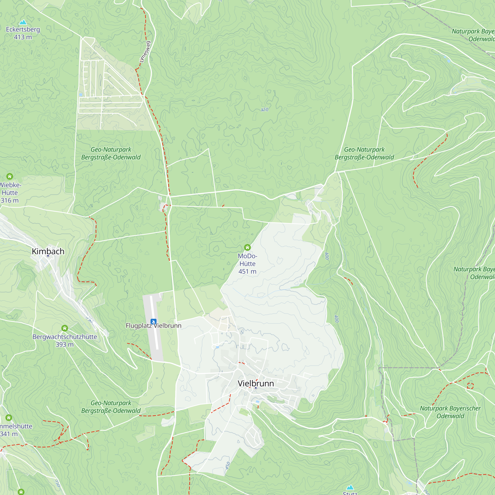 MoDo-Hütte map