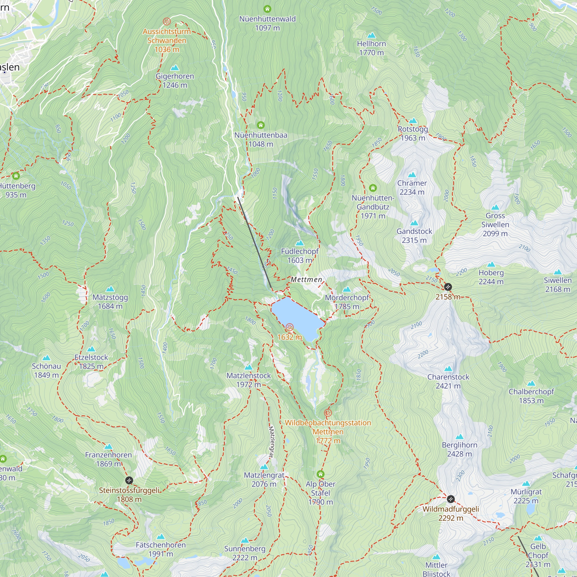 Küsnachter Haus map