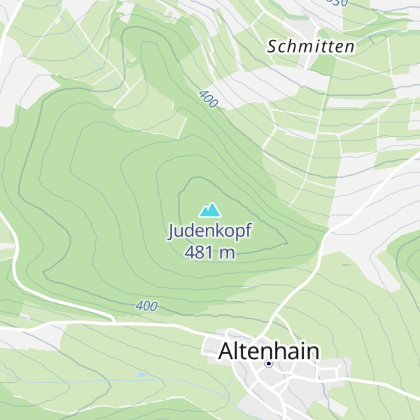 Map of Judenkopf