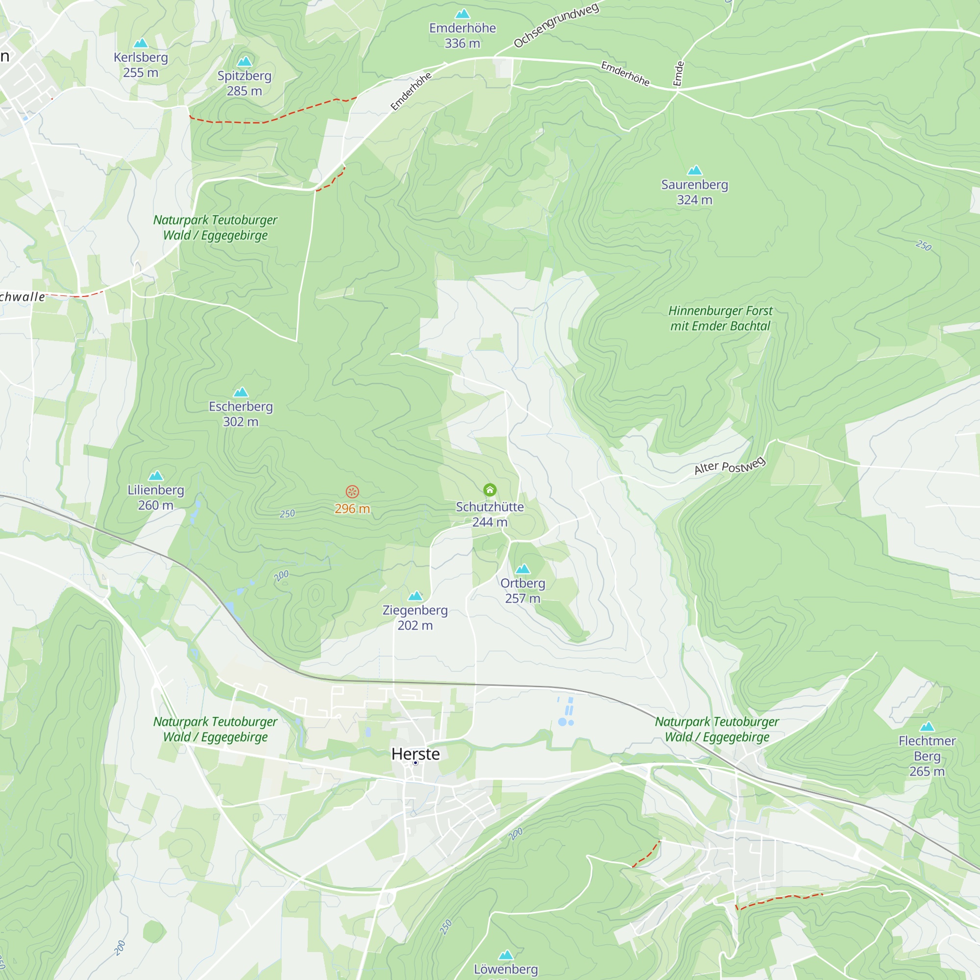 Schutzhütte map