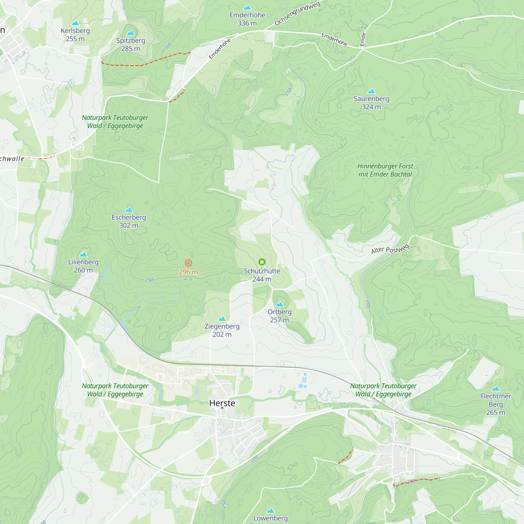 Schutzhütte map