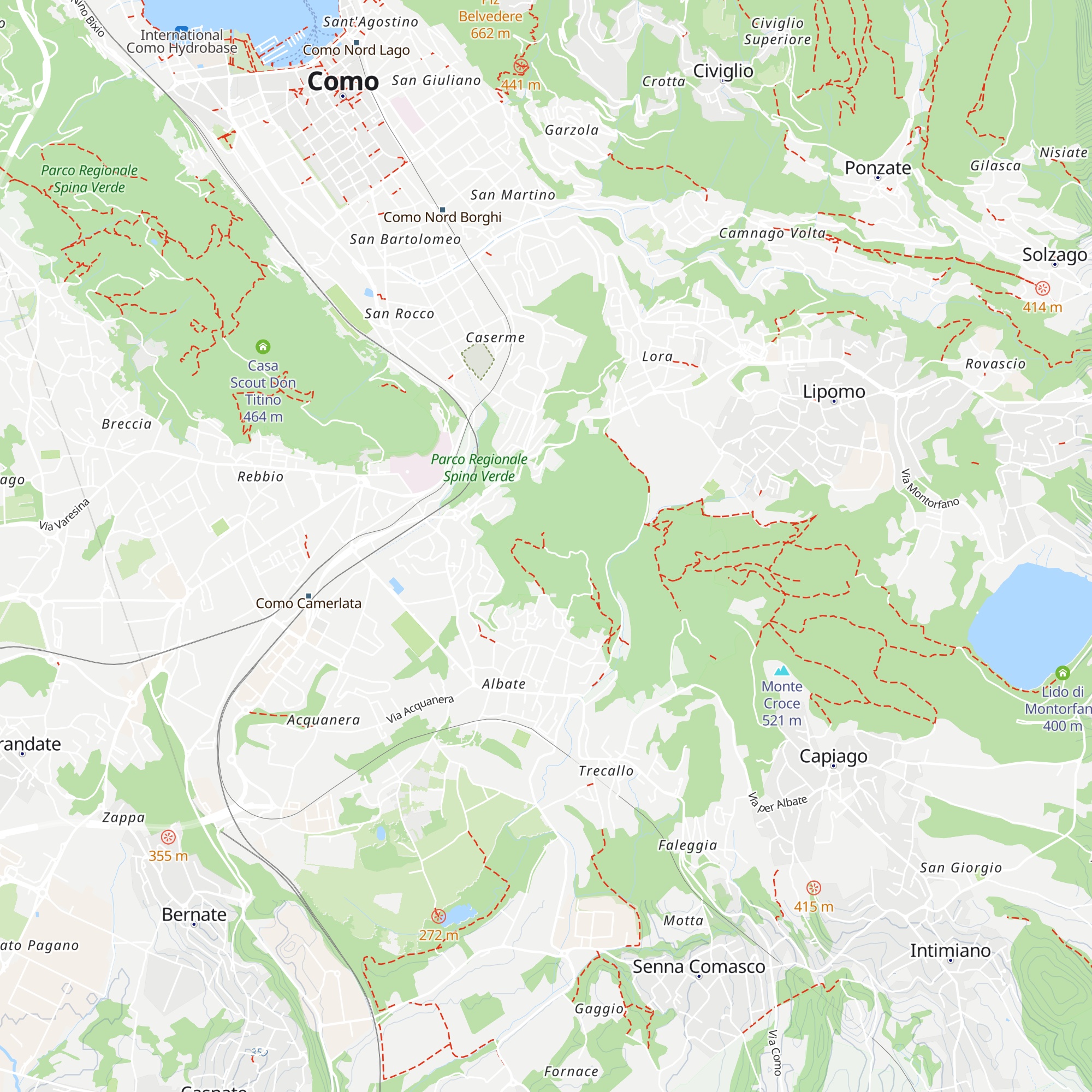 Baita Monte Goj map