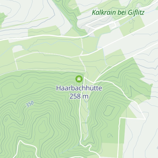 Map of Haarbachhütte