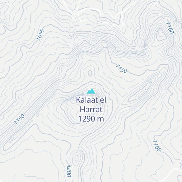 Map of Kalaat el Harrat