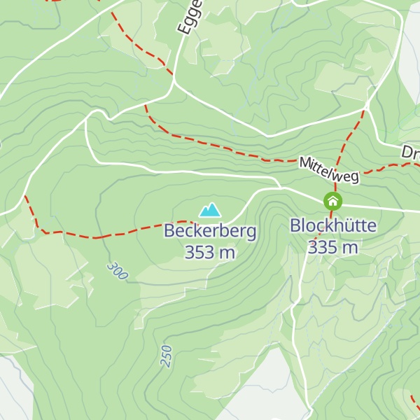Map of Beckerberg