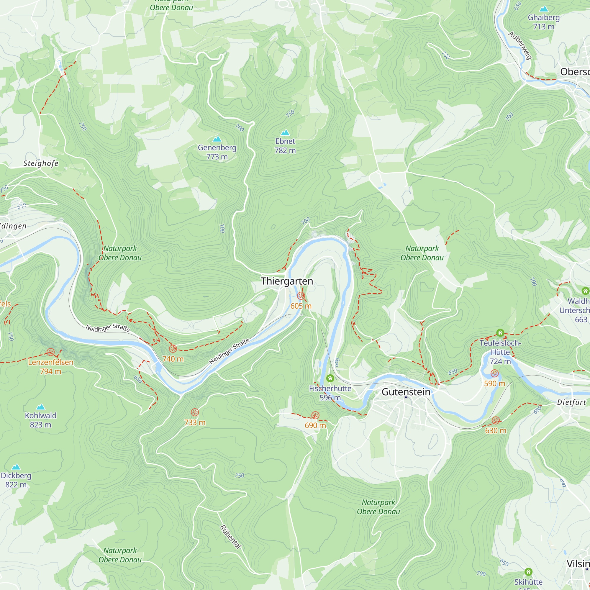 Fischerhütte map