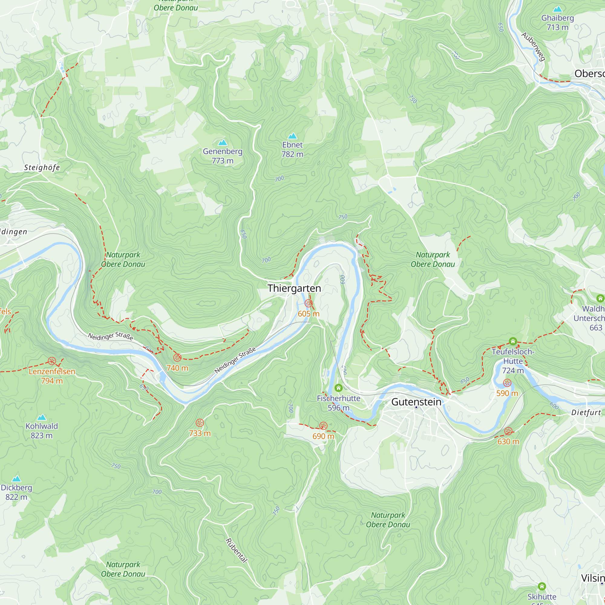 Fischerhütte map