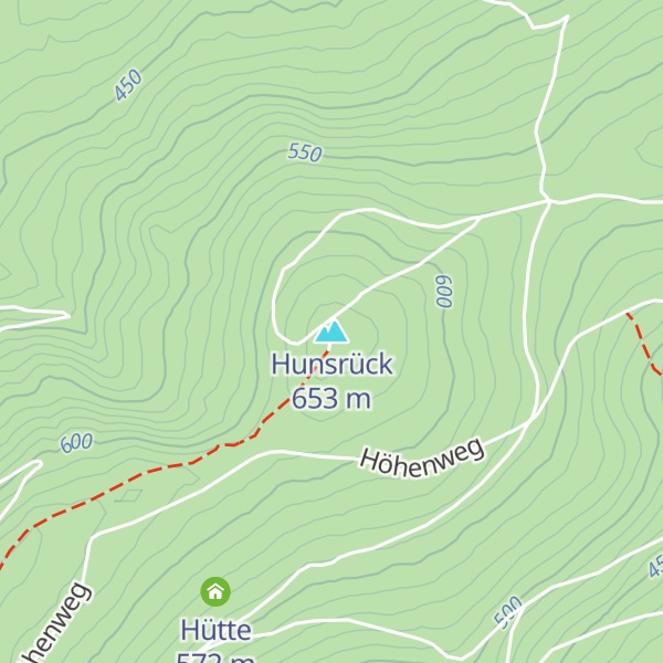 Map of Hunsrück