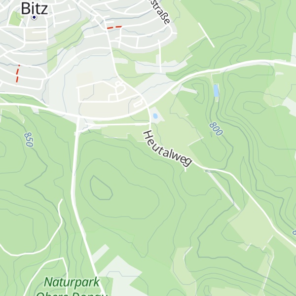 Map of Waldhütte