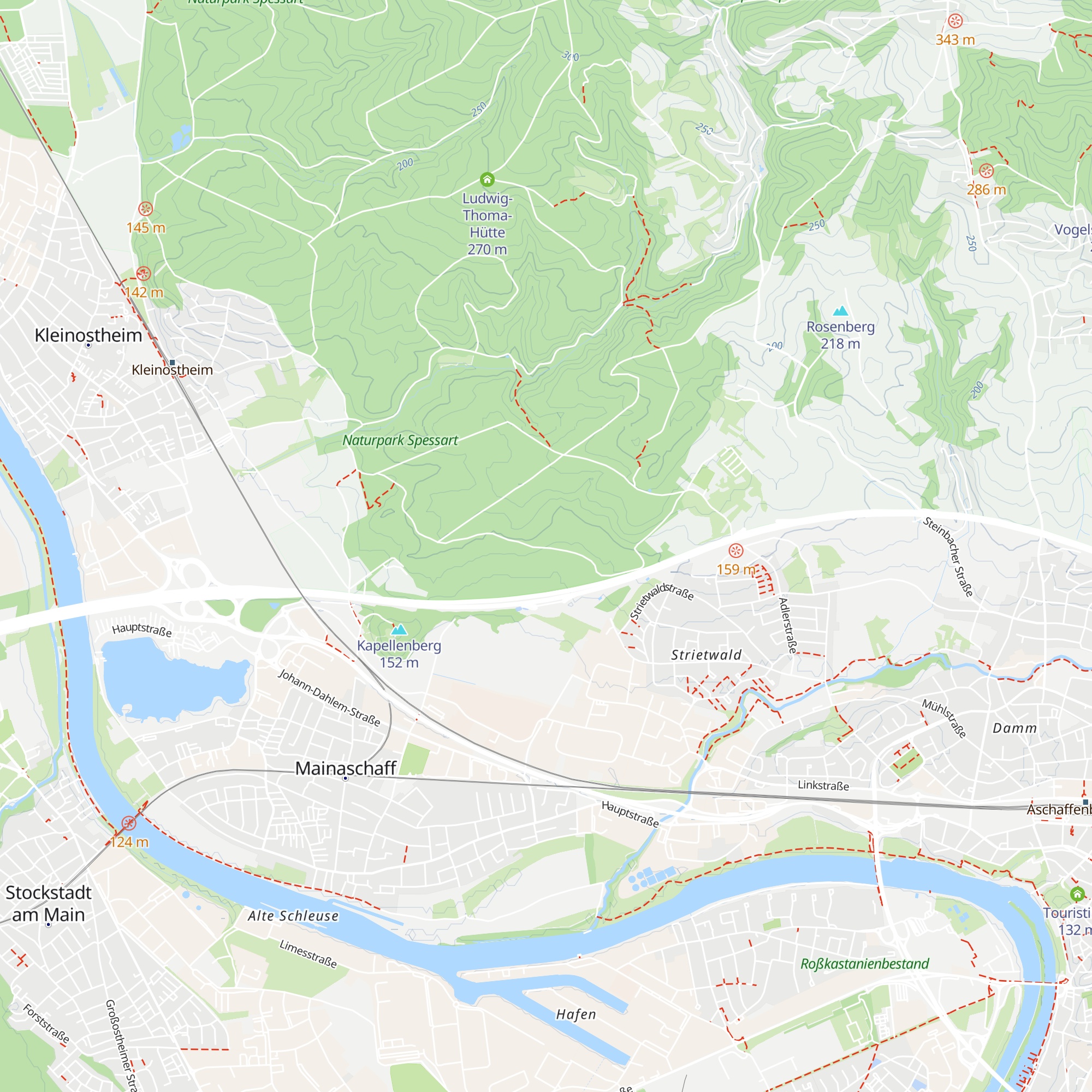 Pflanzgartenhütte map