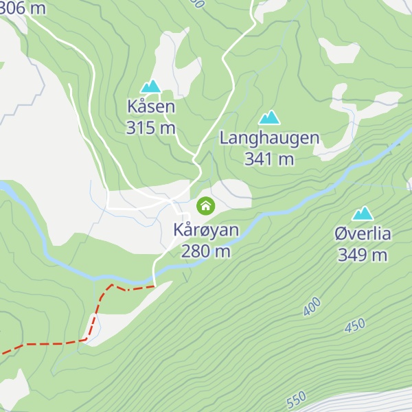 Map of Kårøyan
