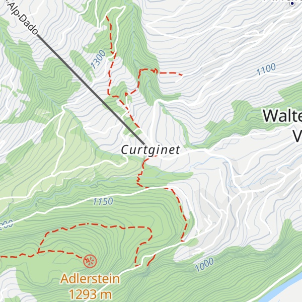 Map of Ustria Curtginet