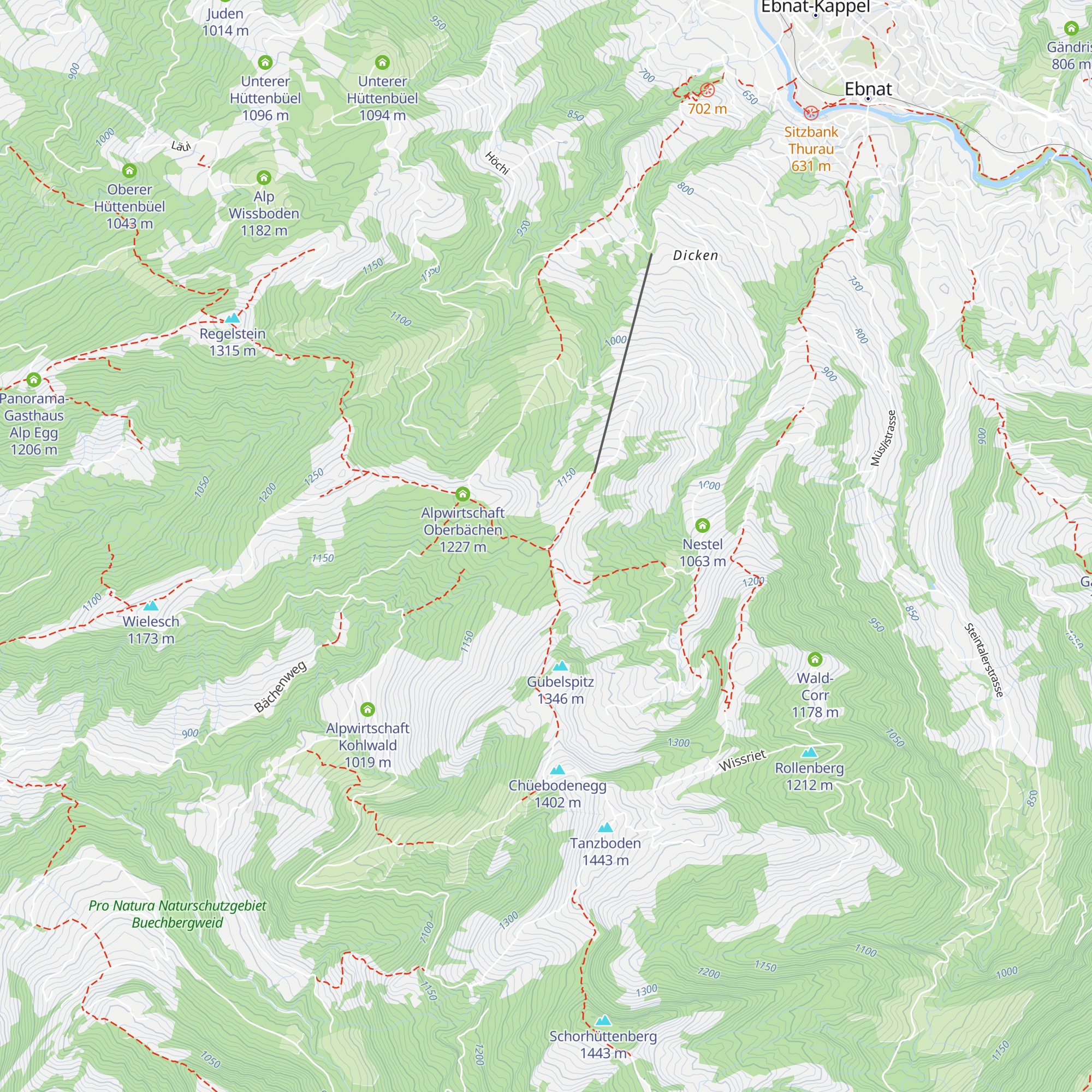 Naturfreundehaus Stotzweid map