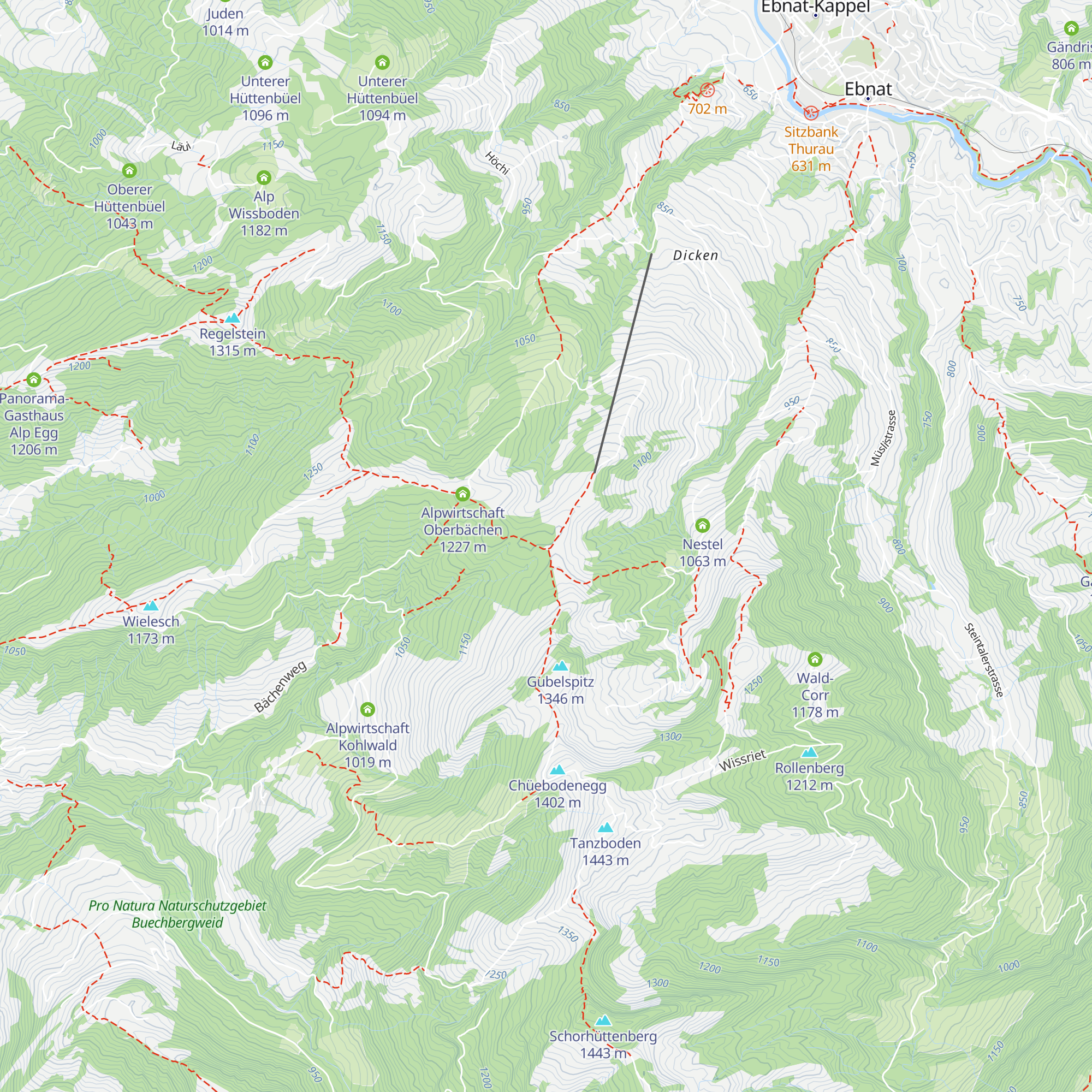 Naturfreundehaus Stotzweid map
