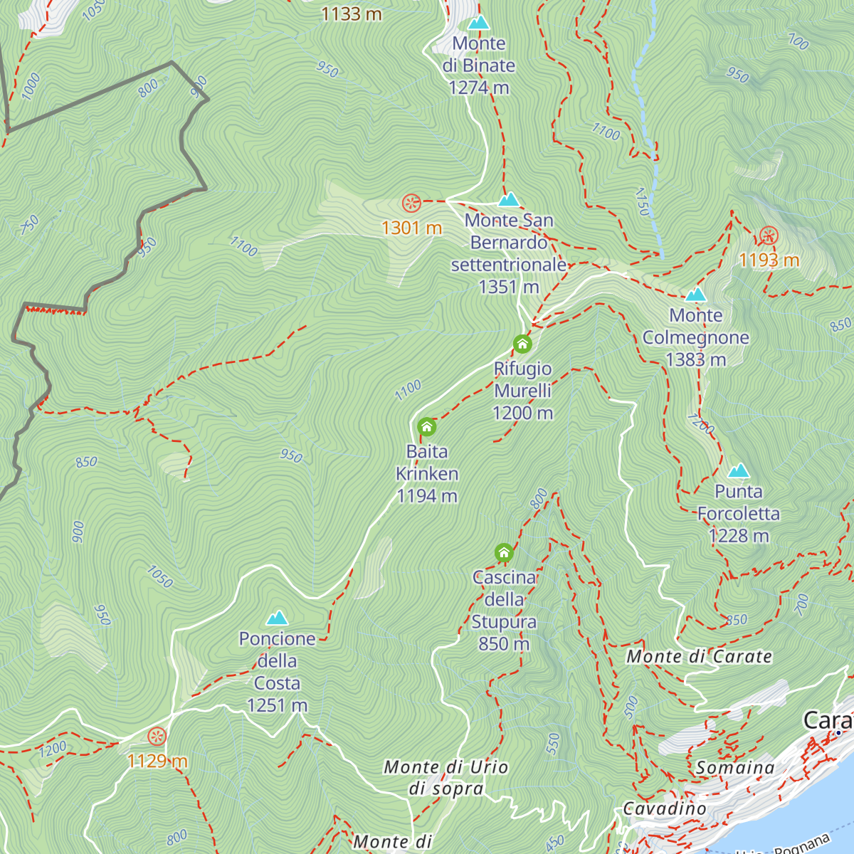 Baita Krinken map