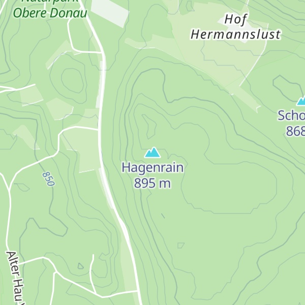 Map of Hagenrain