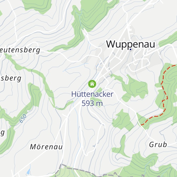 Map of Werkhof Wuppenau