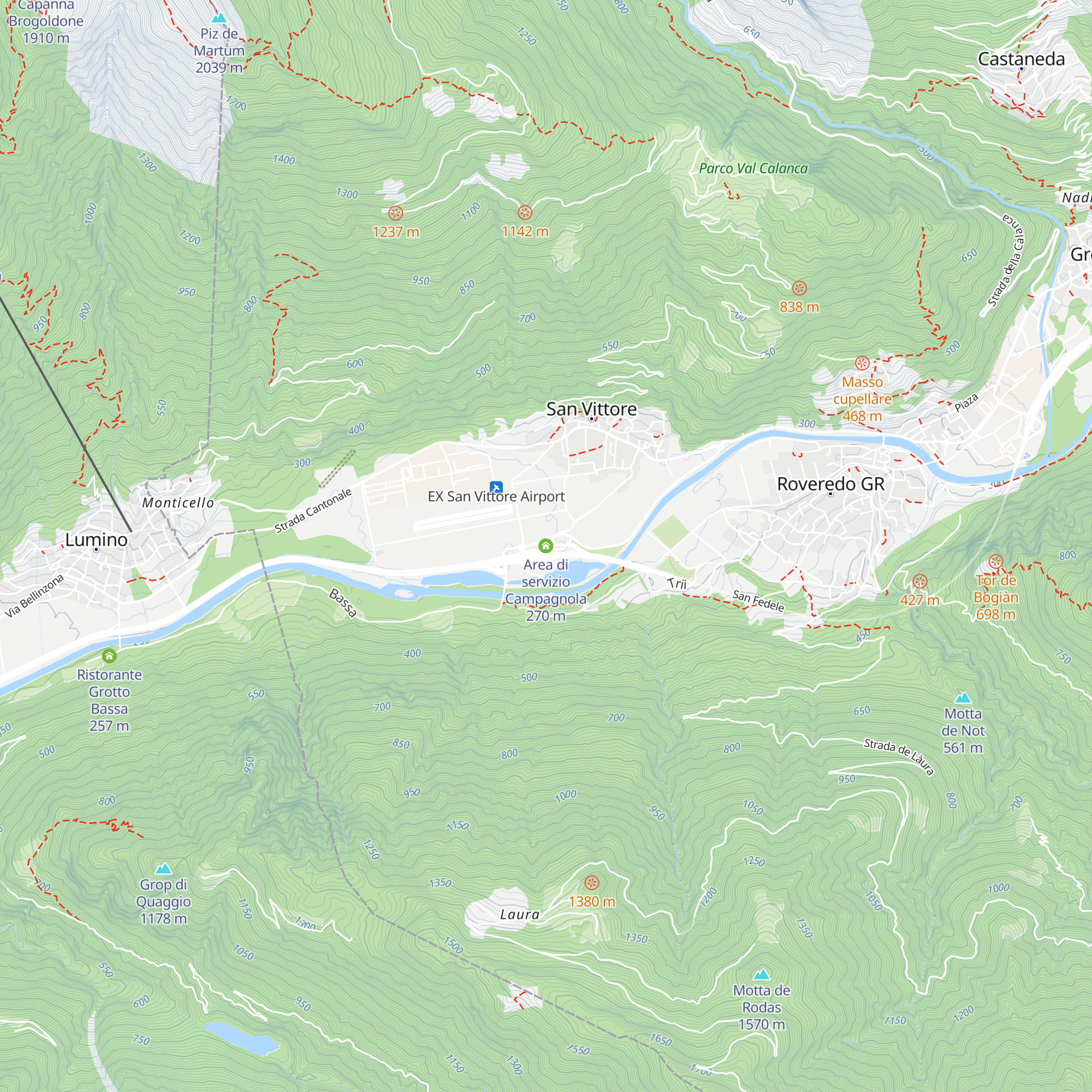 Area di servizio Campagnola map