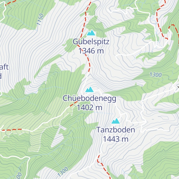 Map of Chüebodenegg