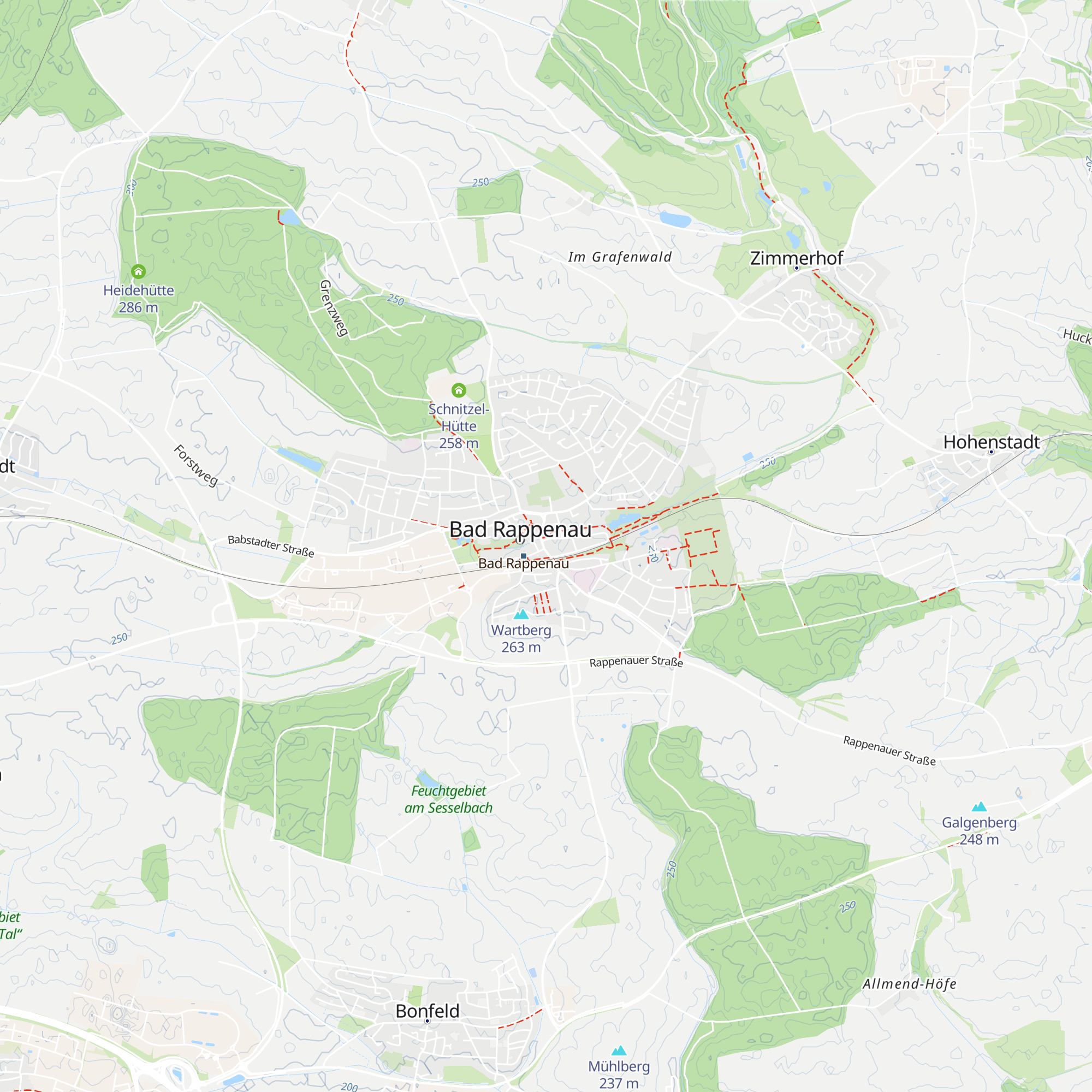 Gästeinformation map