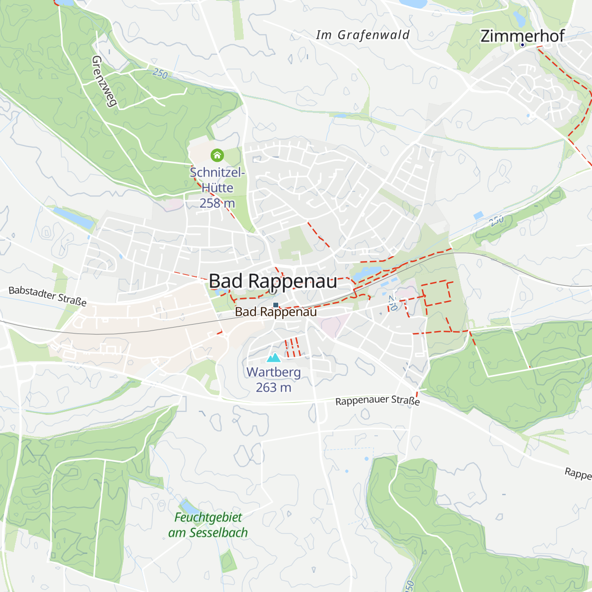 Gästeinformation map