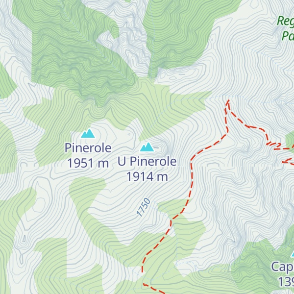 Map of U Pinerole