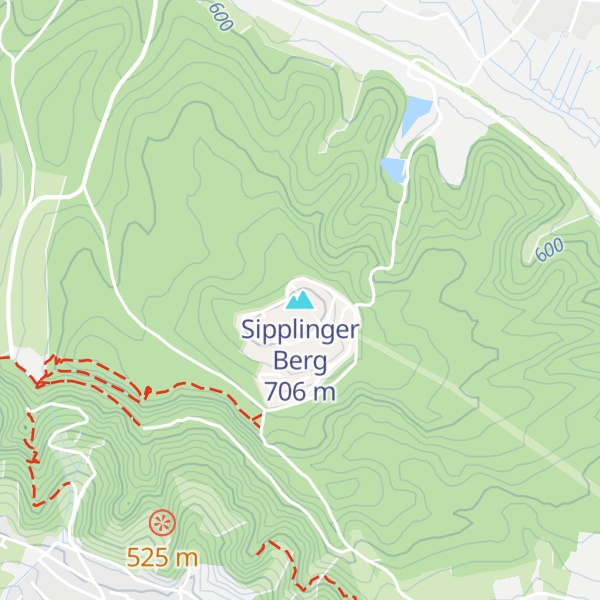 Map of Sipplinger Berg