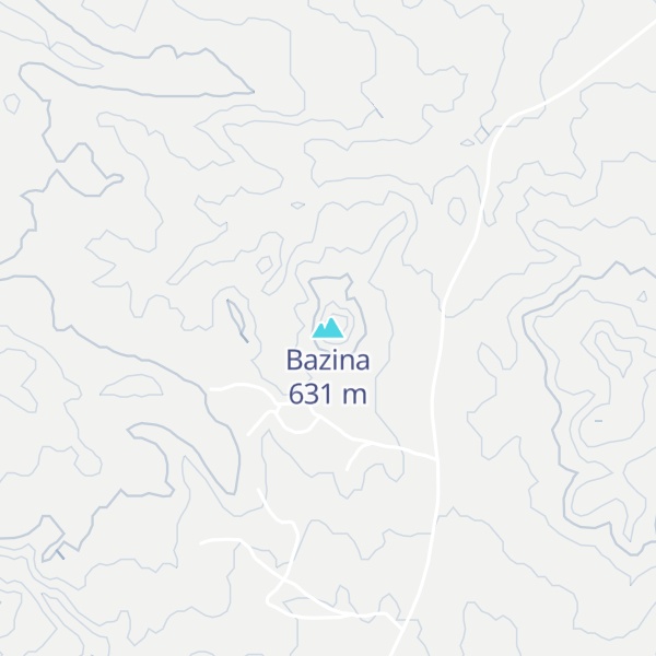 Map of Bazina