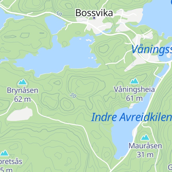 Map of Roparåsen