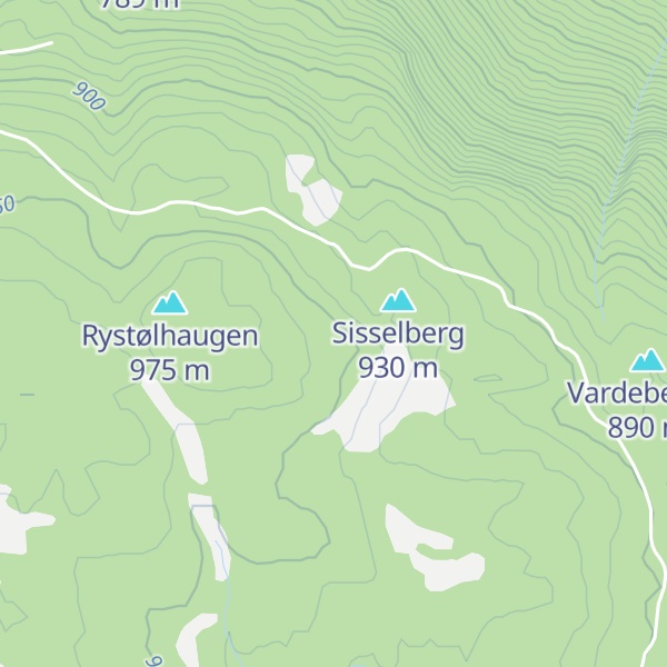 Map of Rystøldokke