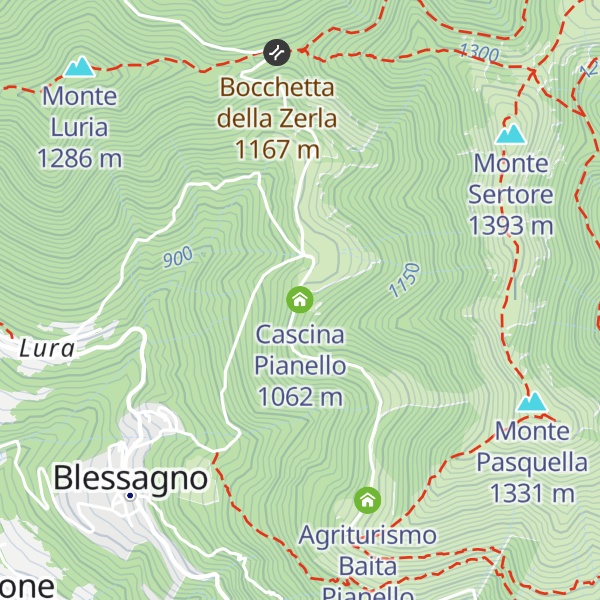 Map of Cascina Pianello