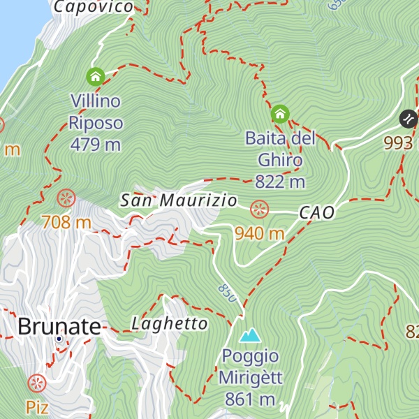 Map of Baita Serenitas