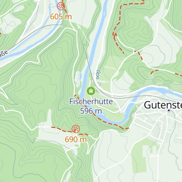Map of Fischerhütte