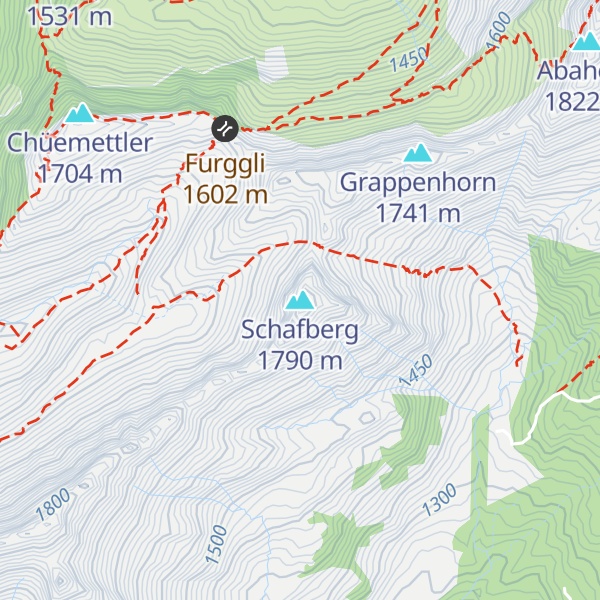 Map of Schafberg