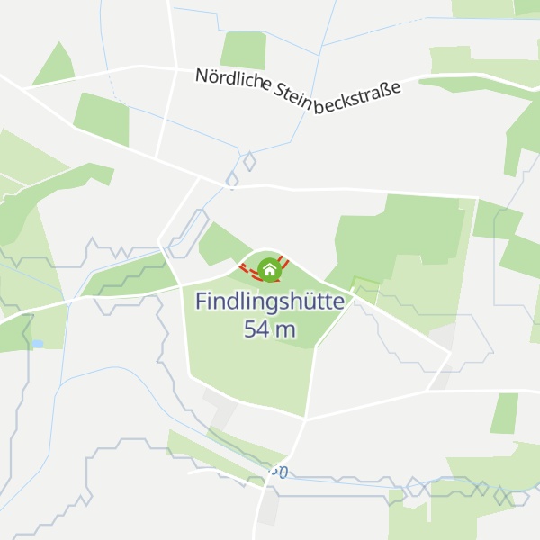 Map of Findlingshütte