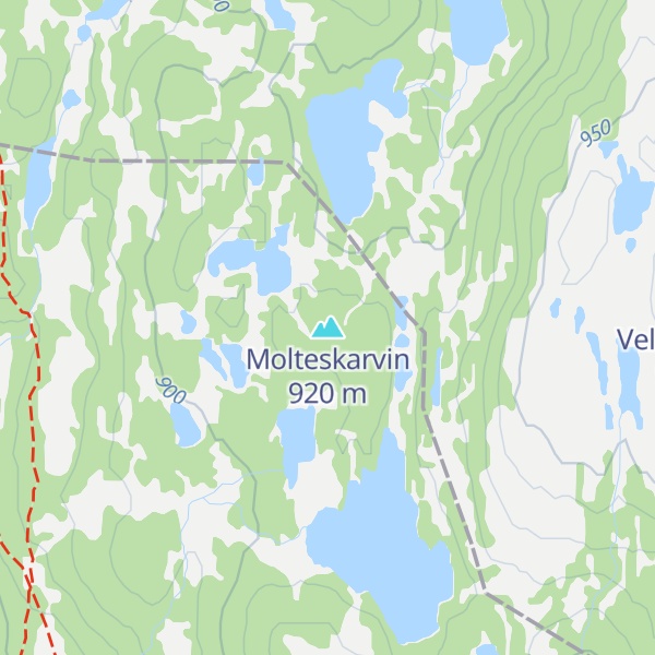Map of Molteskarvin