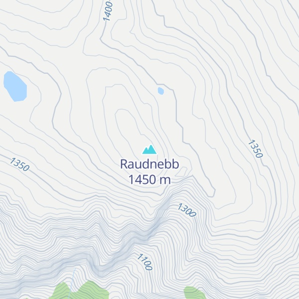 Map of Raudnebb