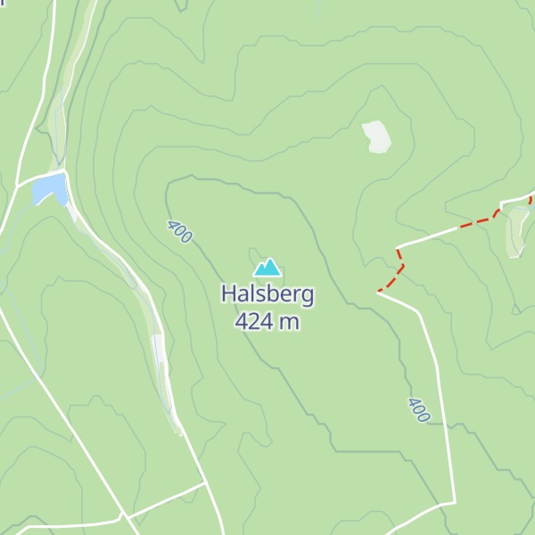Map of Halsberg