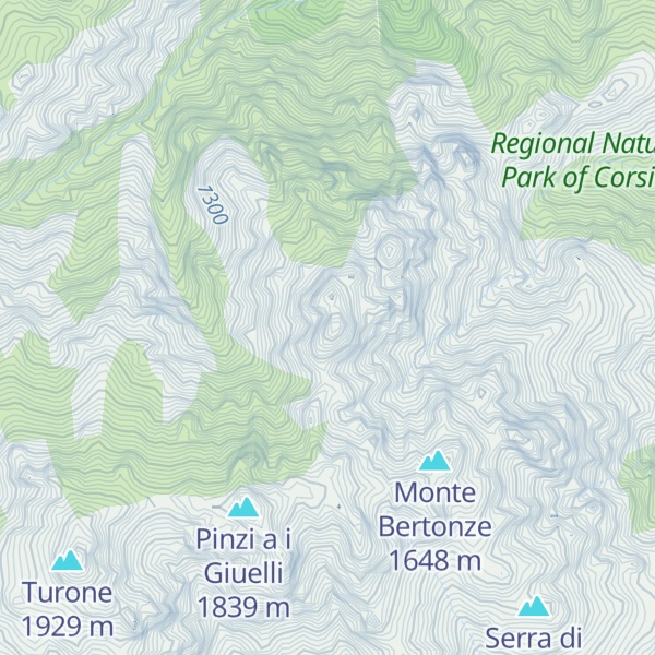 Map of Punta Cavallare