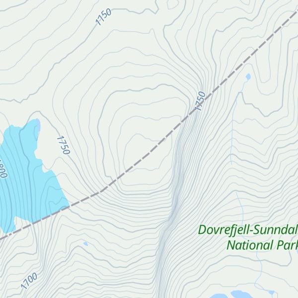 Map of Grytkollen