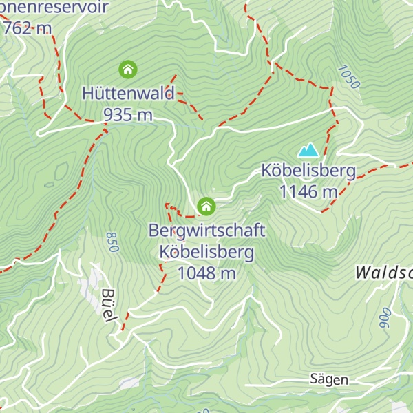 Map of Bergwirtschaft Köbelisberg