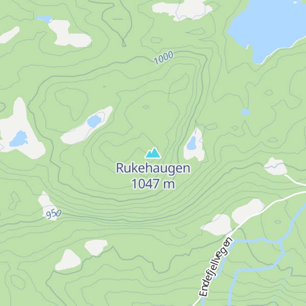 Map of Rukehaugen