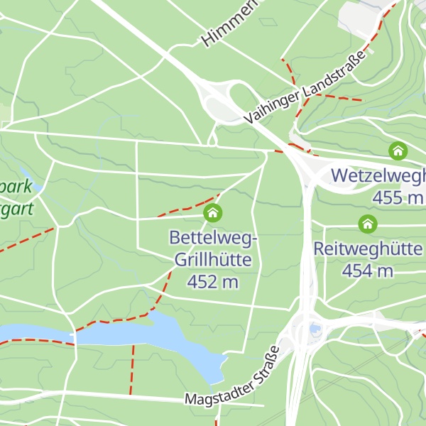 Map of Bettelweggrillhütte