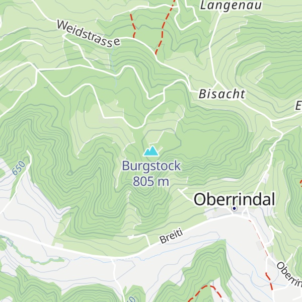 Map of Burgstock