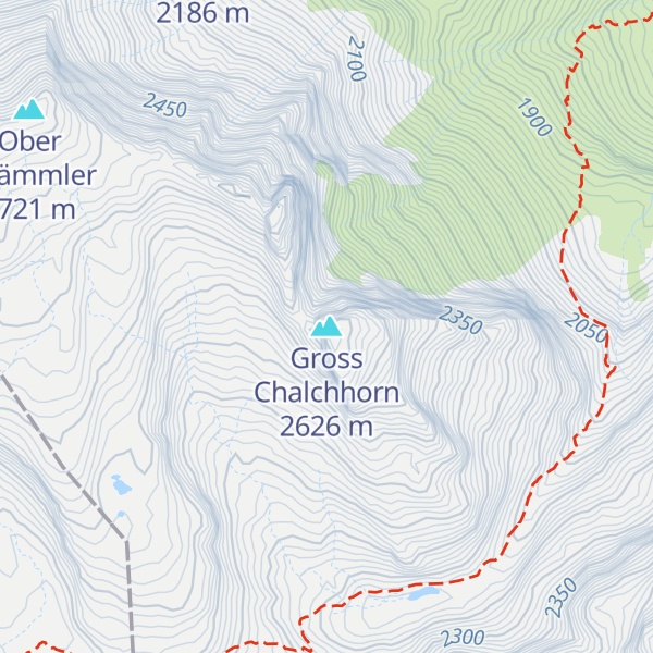 Map of Gross Chalchhorn